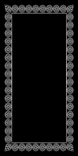 Рамка фигурная